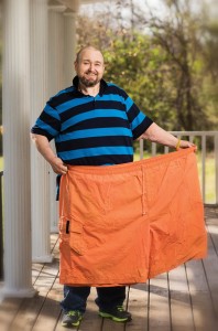 Eddie Dotson lost more than 350 pounds and gained a new lease on life. Photo by Joe Howell.