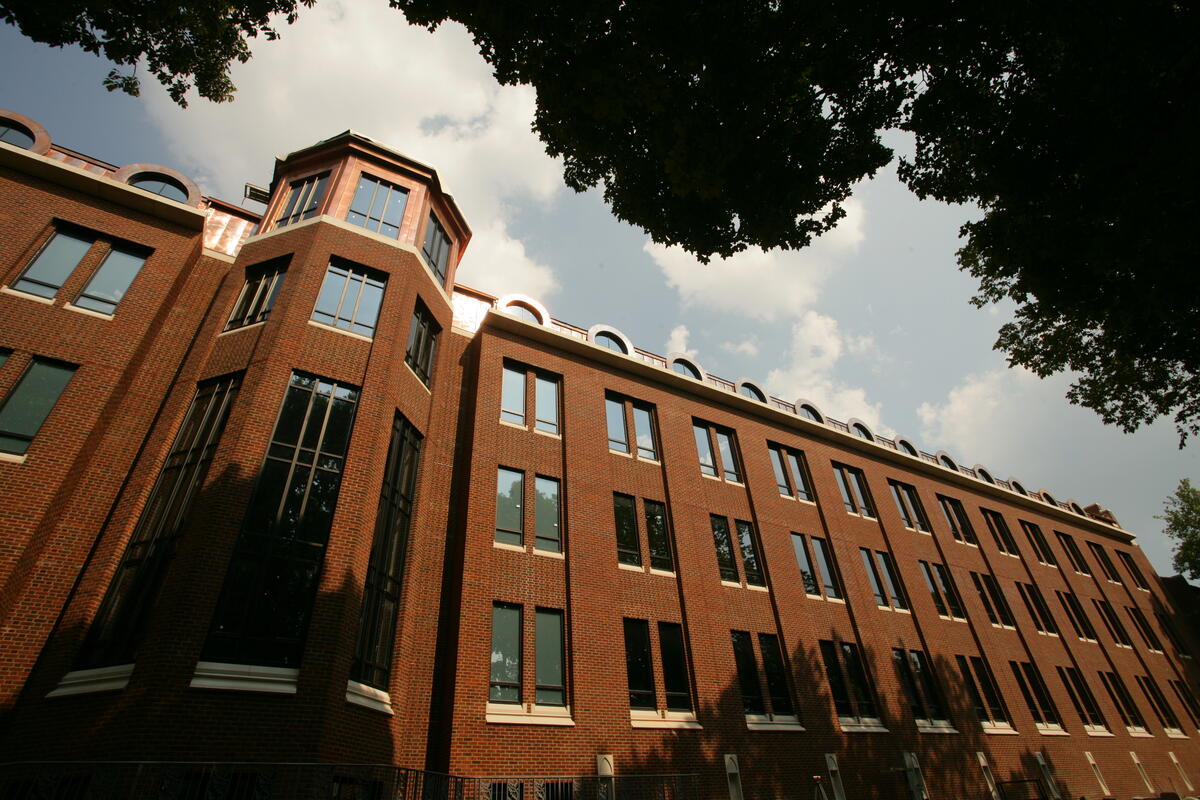Exterior view of Buttrick Hall