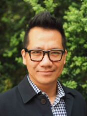 Headshot of smiling man