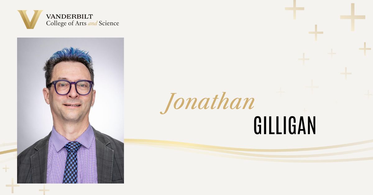 A photo of Jonathan Gilligan with his name.