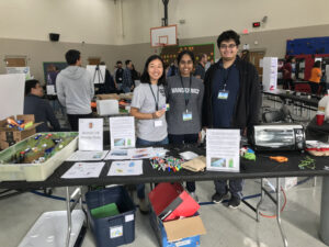 VSVS board members at a STEM Night at Meigs Academic Magnet Middle School in 2019. 