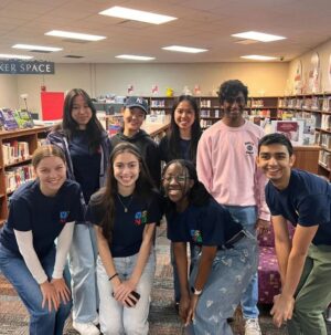 VSVS board members and volunteers at the Science Olympiad Invitational at John Overton High School in 2024.