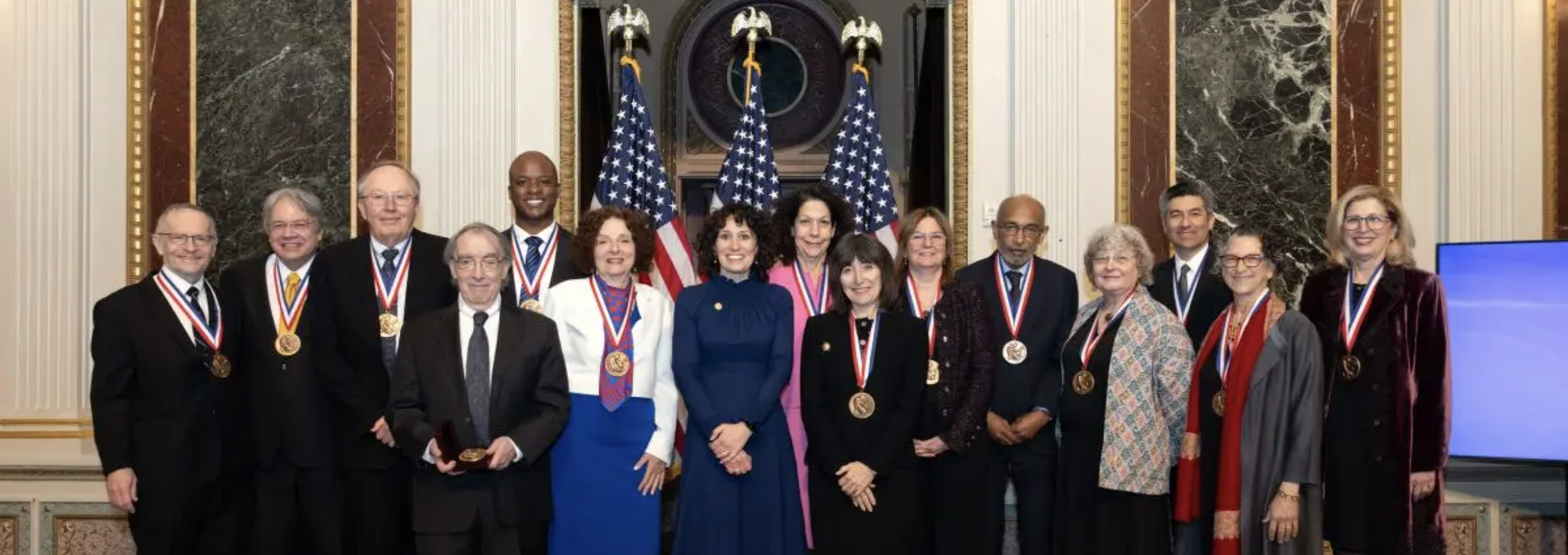 Group of award winners